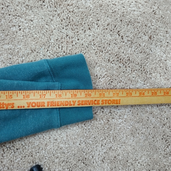 Member's Mark Hoodie Sweatshirt Green Luxe Knit Pullover 2xl Newport Boyfriend - Picture 12 of 13